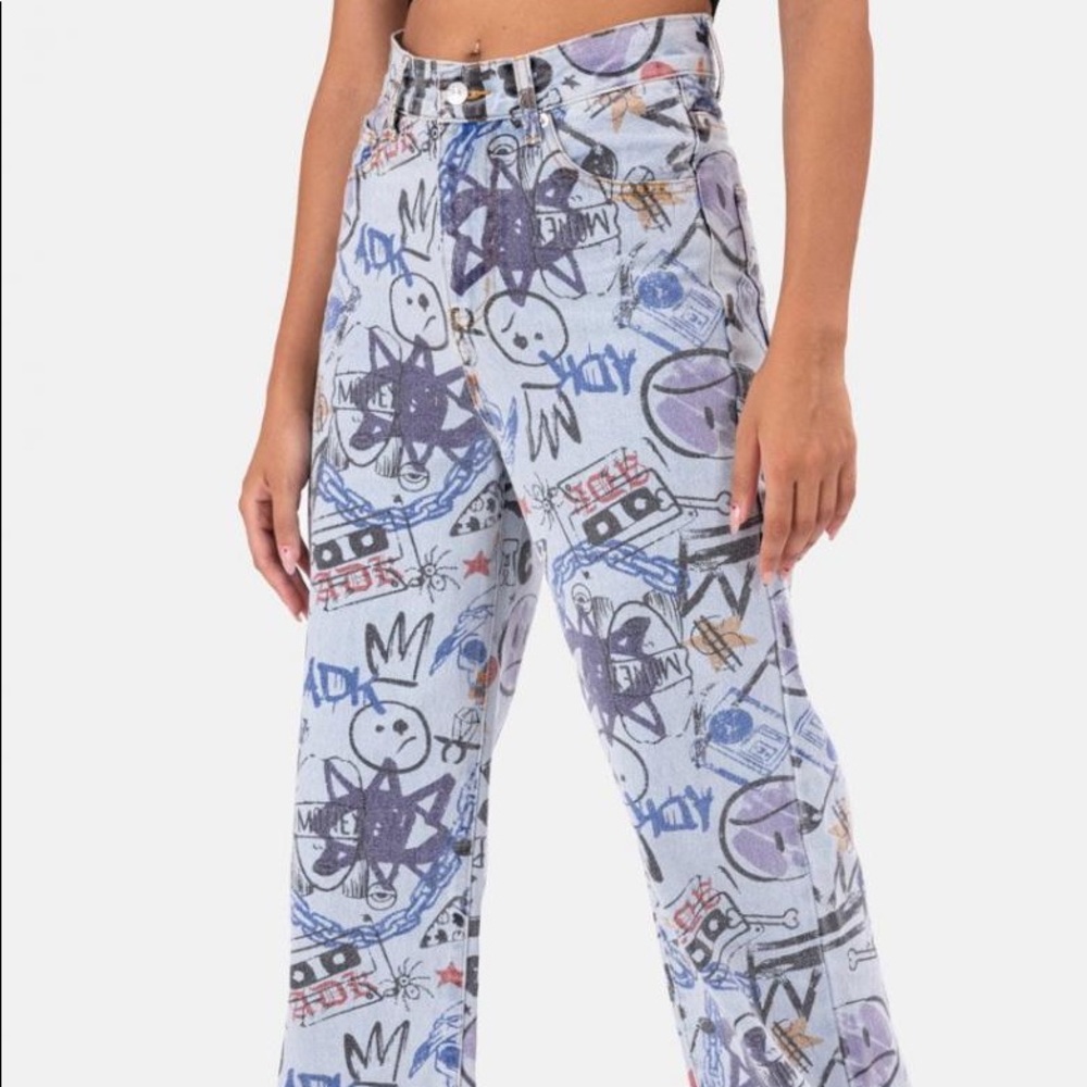 Adika graffiti jeans